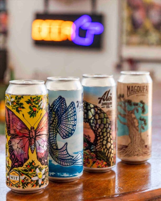 Artwork on a can.